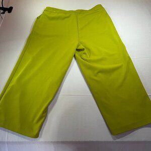 Jules & Leopold Lime Green dress pants with front pockets Size 1X